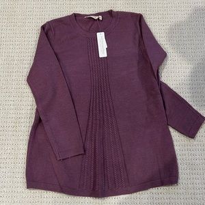 Beautiful sweater by Soft Surroundings.  NWT sz L